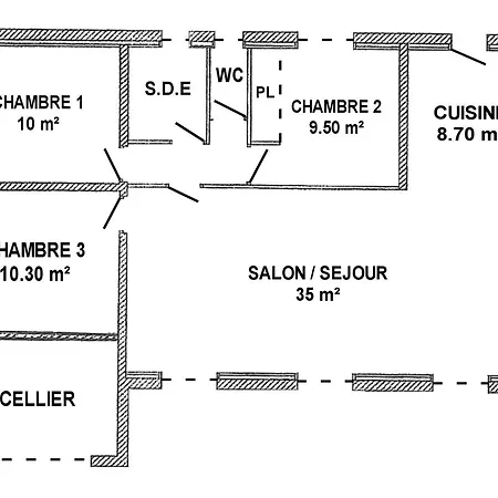 Holiday home Maison Lumineuse Proche De La Avec Wifi Et Animaux Acceptes - Fr-1-306-1283